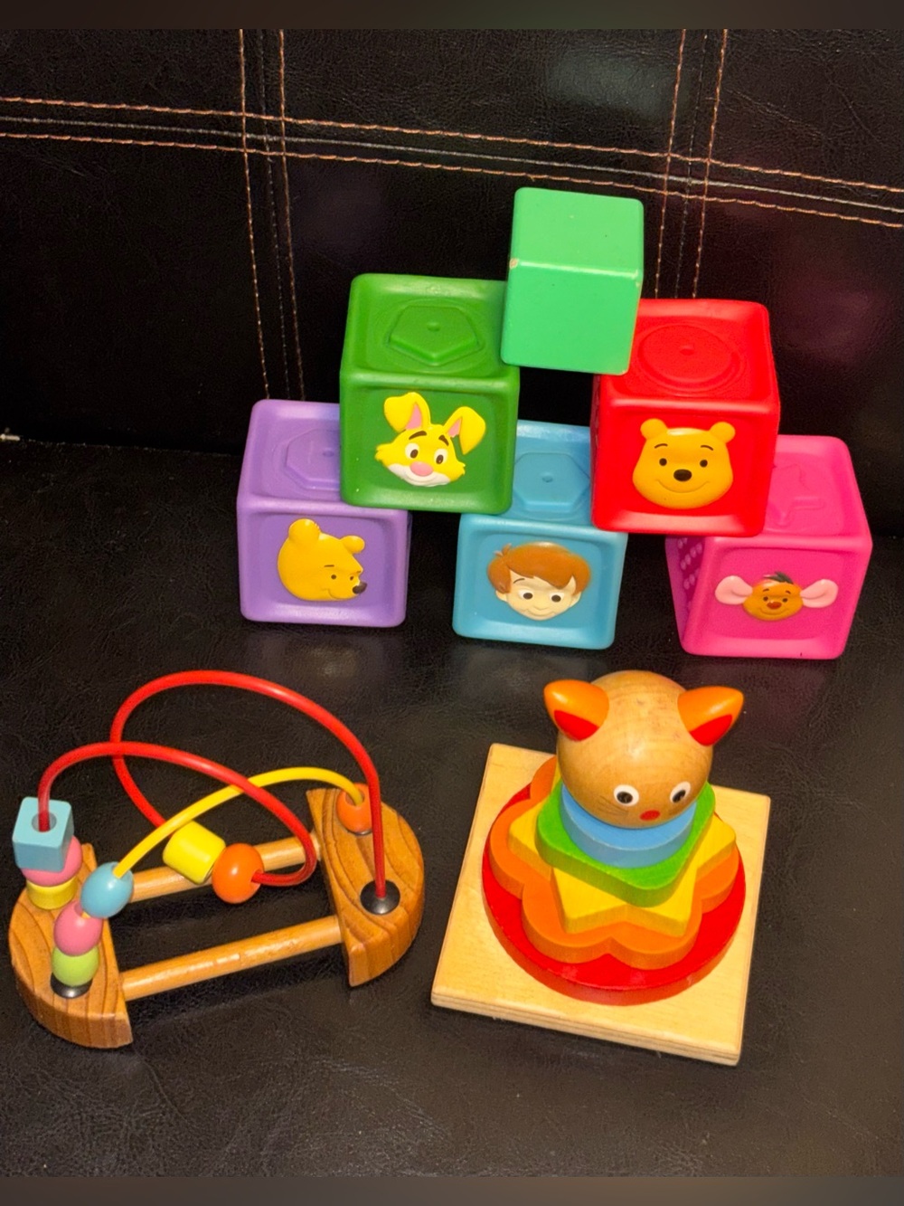 Colorful Stacking Toy Set with Animal Blocks - Kids Toys